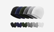 Baby Hats and Mittens Set Toddler Cotton Beanie Infant Cap No Scratch Gloves ...