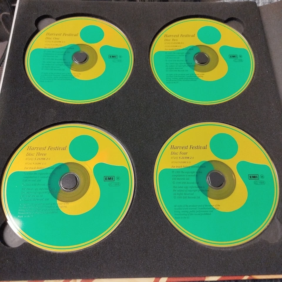 Various Artists: Harvest Festival 5CD Box & Book A History of Harvest Label - Bild 2 von 4