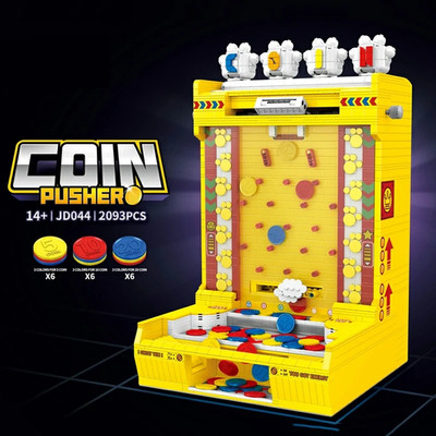 MOC Coin Pusher Building Blocks locks Set Toys 2093pcs Birthday Christmas Gift