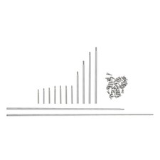 1 Set Bass Sax Repair Screws Threaded Rods Kit Instrument Replacement Accessory