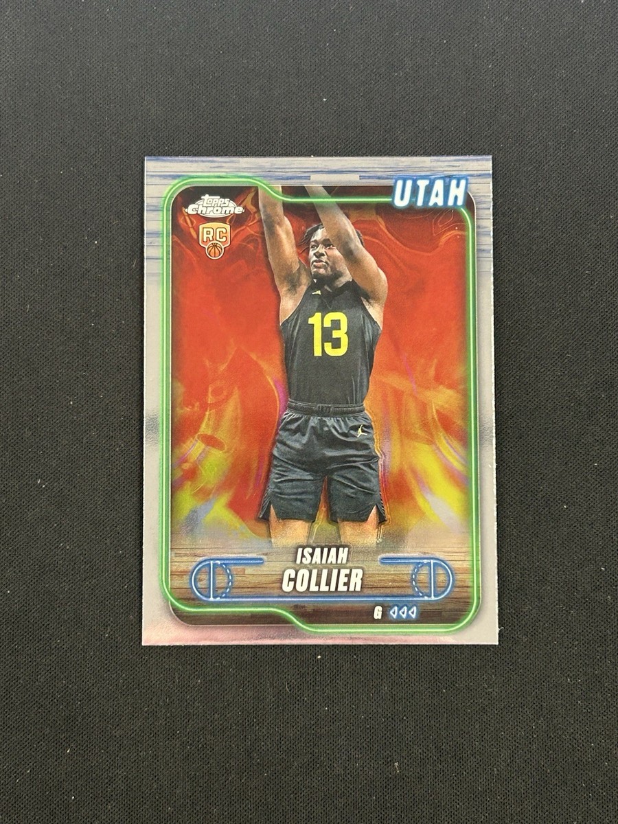 2025 Topps Chrome #112 Isaiah Collier RC | eBay