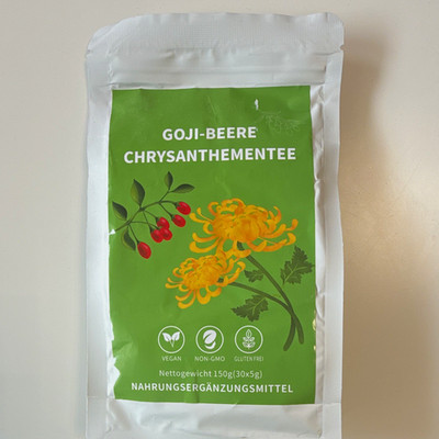 Detox Tee zum Abnehmen   Leber Balance Kräutertee mit Goji Beeren &Chrysantheme
