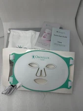 OMNILUX CONTOUR MEDICAL GRADE ANTI-ACNE LED LIGHT THERAPY MASK [FULL KIT / READ]