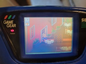 BLUE Sega Game Gear 1-ASIC The lion king edition RARE! W Games & Case