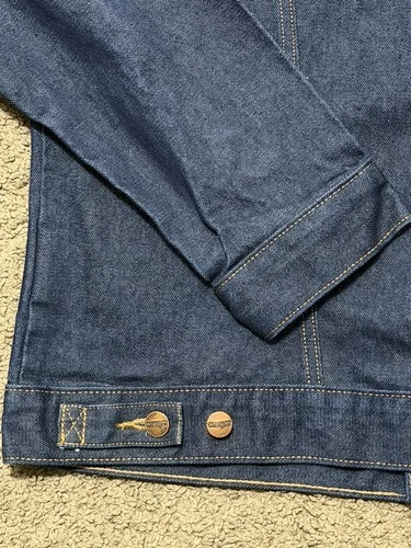 RARE Wrangler Diamond Cross Ranch Denim Jacket Limited Edition Western 124MJ XL image 9