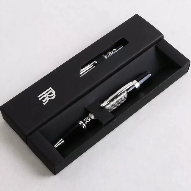 Rolls-Royce Black & Silver Luxury Ballpoint Pen Collector’s Edition VIP Gift