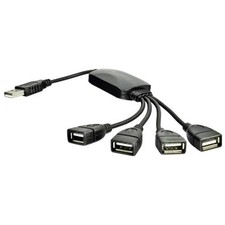 Akyga AK-AD-13 USB 2.0 hub Black multi-port splitter USB Ports Hubs Adaptors