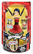 Miraculous Hero Switch Ladybug 10.5" Fashion Doll by Playmates Toys