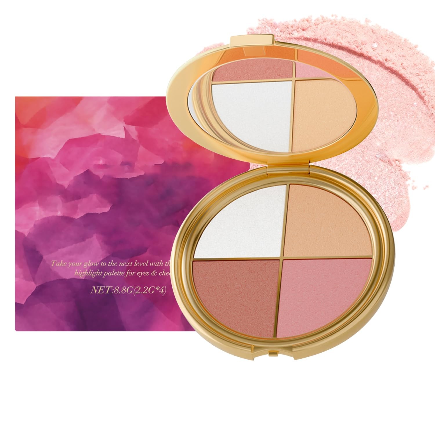 Makeup, Face Highlighter Palette