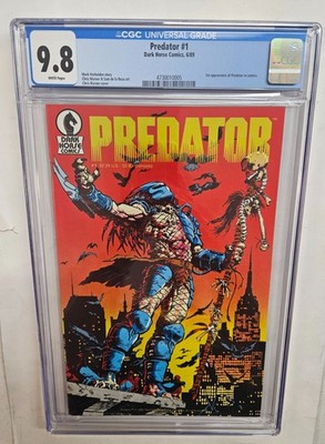 Predator #1 Dark Horse 1989 1st Print 1st Appearance In Comics CGC 9.8