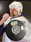 St. Louis BLUES Tony TWIST #18 Signed PUCK w/ “TWISTER“  Hologram COA from BKT — photo 2