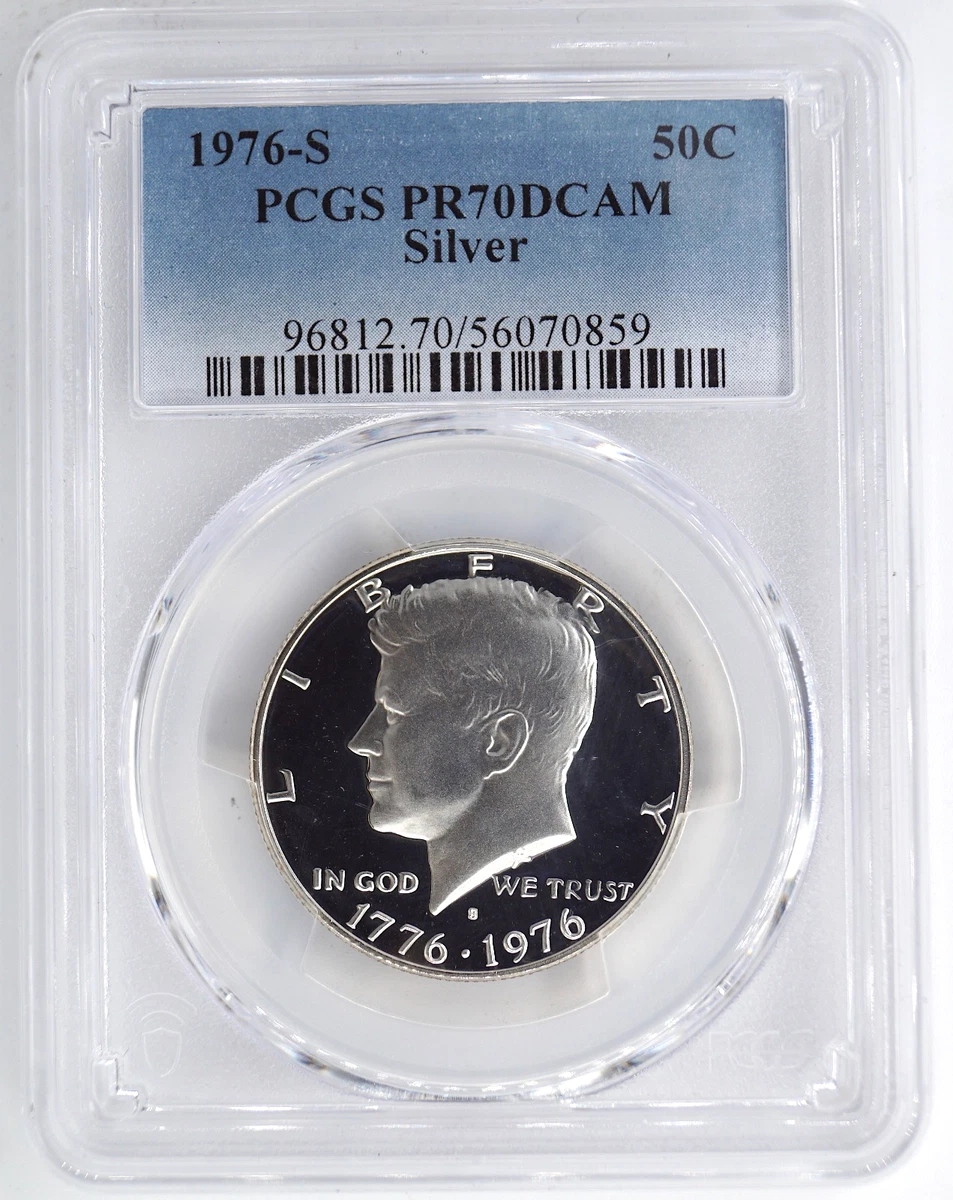 Silver Proof PCGS Certified Kennedy US Half Dollars (1964-Now) for