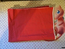 Red Fabric With Dots