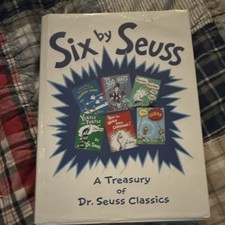 Dr. Seuss Six by Seuss Classics Hardcover Ages 4-8 Illustrated DJ Classic Series