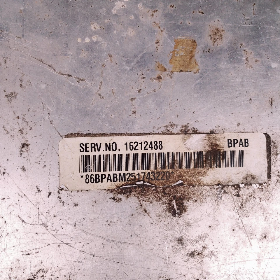 95 Chevrolet GMC 6.5 Diesel ECU 16212488 ECM PCM Módulo de Controle do Motor Computador - Imagem 2 de 4