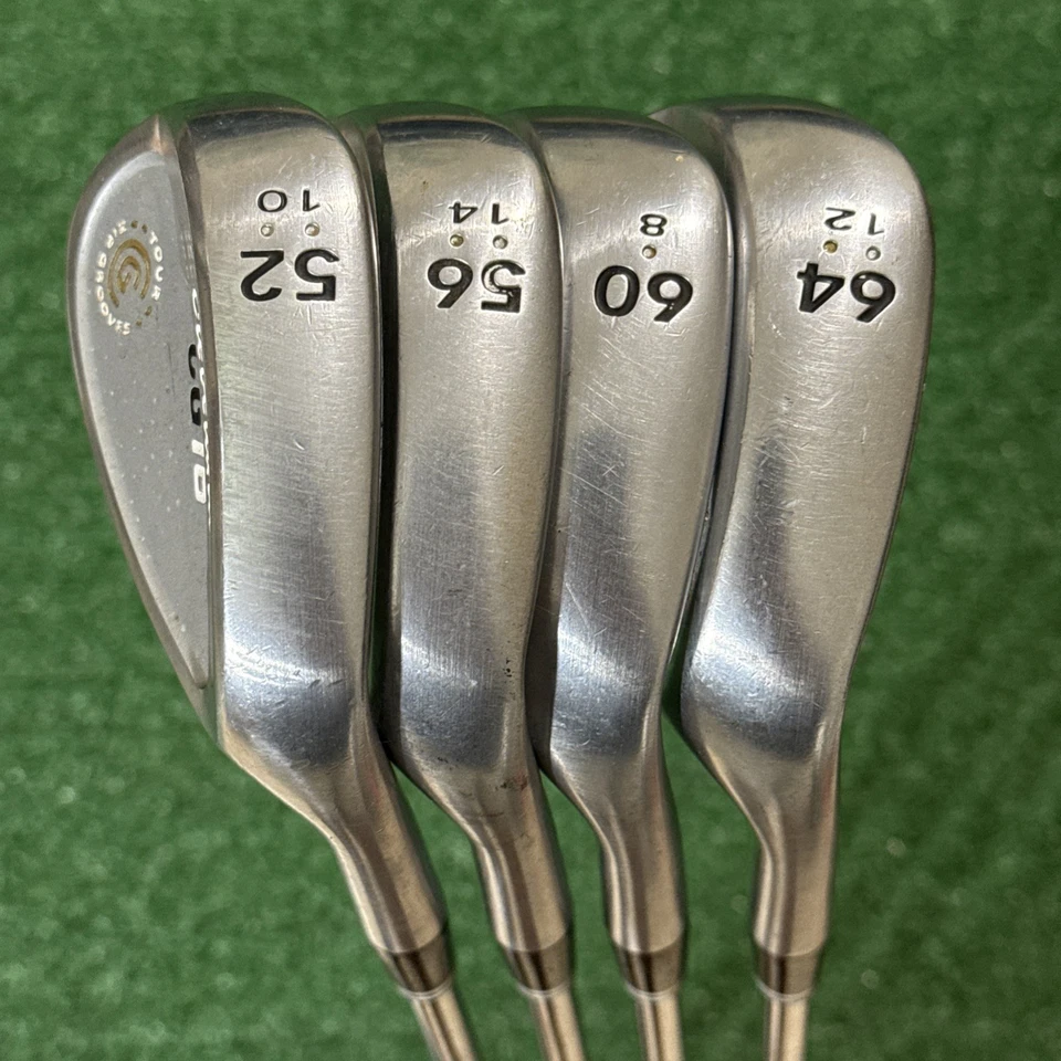 Cleveland CG16 Tour Zip Grooves Wedge Set/ 52* 56* 60* 64*/ Wedge Flex Steel RH - Image 3 of 4