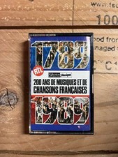 Cassette 200 ans de musiques et de chansons françaises/ Cassette Audio-K7