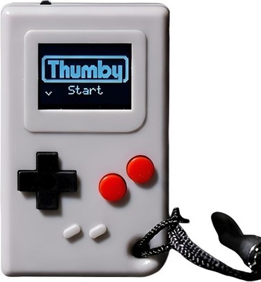 Tinycircuits Thumby Gray Small Game Console Electronic Miniature Programmable