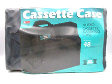 NEW MUSIC EXPRESS AUDIO CASSETTE CARRYING CASE HOLDS 30 CASSETTES