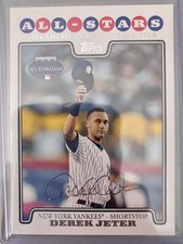 2008 Topps Updates & Highlights - All-Stars Derek Jeter #UH52