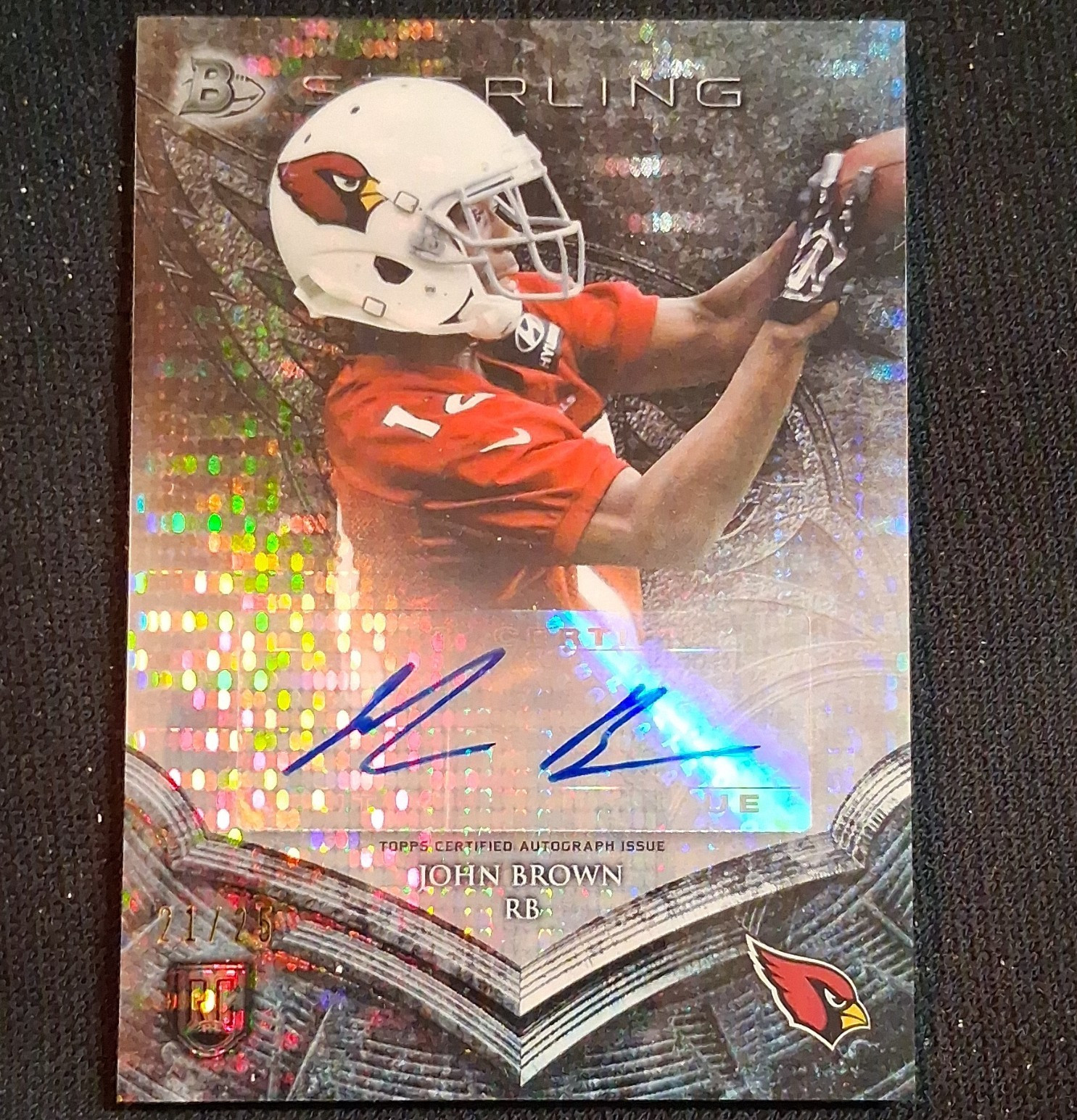 John Brown Bowman Sterling Autograph #BSAJB Pulsar Refractor