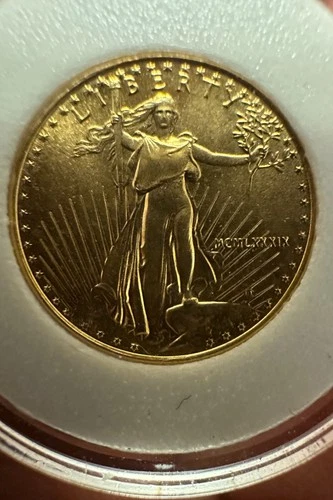 1989 - 1/10 Oz American Eagle Gold Bullion Coin