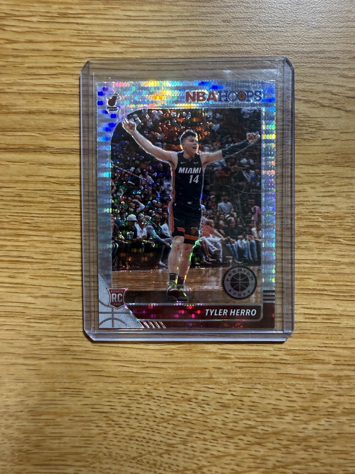 2019-20 Panini NBA Hoops Premium Stock - Tyler Herro #210 Pulsar Prizm (RC)