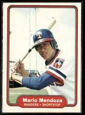 1982 Fleer #325 Mario Mendoza