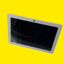 AS/IS BROKEN SCREEN Google H2A Nest Hub Max w/ Google Assistant Gray #1333
