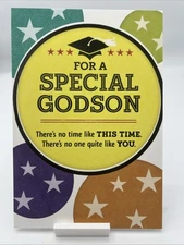 Hallmark Unused High School Graduation Greeting Card Special Godson