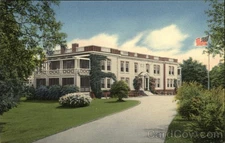 Concord,MA Home Aged Methodist Women Tichnor Middlesex County Linen Postcard