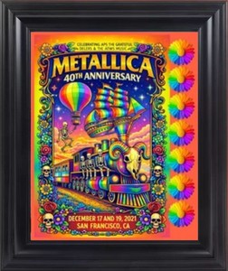 Metallica 40th Anniversary Poster | eBay Metallica 40th Anniversary Poster | eBay