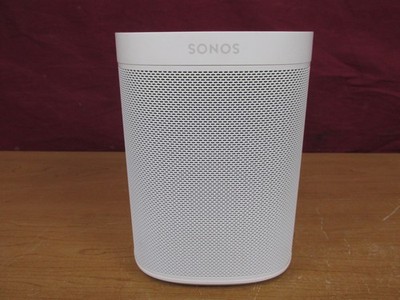 Sonos One Gen 2 Wireless Speaker White Wi-Fi Smart Home Speaker w/ Power Cord