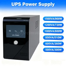  40dB Instant Backup Energy-Saving UPS Power Supply 500VA-1500VA 6H 90% Charge