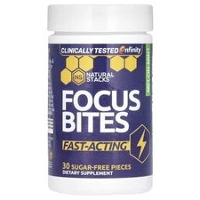 Focus Bites, Melon-Mint, 30 Sugar-Free Pieces