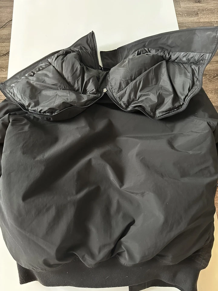 Alpha Industries N-2B ALTITUDE PARKA Men's Bomber Jacket Size M Black - Image 3 of 4