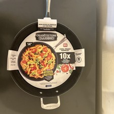 Image of Granitestone Diamond Non Stick Aluminium 14 Fry Pan Black