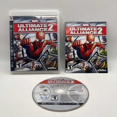 Marvel: Ultimate Alliance 2 PlayStation 3 - CIB - Fast Shipping - Read Desc