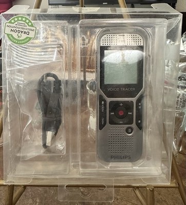 Philips Voice Tracer Digital Audio Recorder w/ USB Cable   In Package
