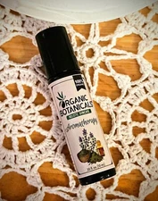 100% Organic Natural Variety & Customized Scents, Glass Roll-On Bottle 1/3 oz.