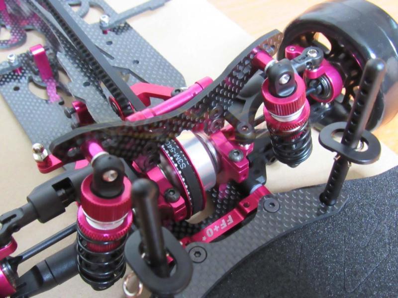 1/10 Alloy & Carbon SAKURA D4 AWD Drift Racing Car Frame Body