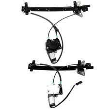 For 2000-2004 Dodge Dakota Quad Cab Window Regulator Front Left Right with motor