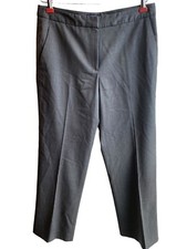 Brooks Brothers 346 stretch gray wool straight legs pants size 6