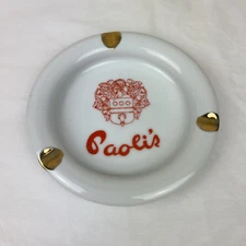 Vintage Paoli's Restaurant San Francisco Ashtray/Trinket Dish 5"