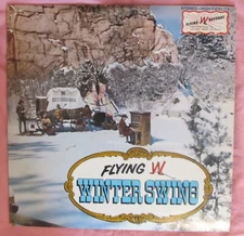 The Flying Wranglers - Winter Swing LP private press CO country VG+ Signed x 5