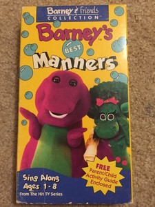 Barney And Friends Collection Barney S Best Manners Vhs Ebay