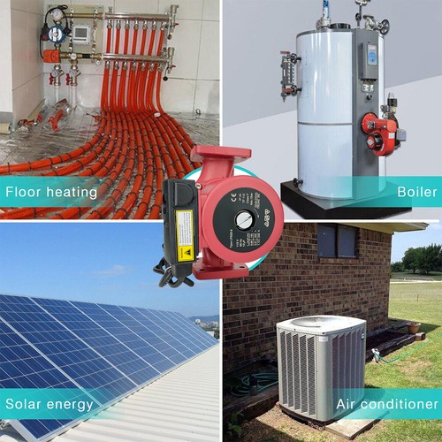 45GPM 3 Speed Cast Iron Circulator Pump,Outdoor Furnace,Hot water heat,Solar - Picture 12 of 13