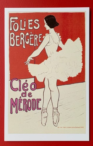 VINTAGE DANCING POSTERS, SET 49 OF 6 DALKEITH ADVERTISING POSTER POSTCARDS - Picture 6 of 15