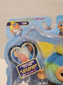 New Fingerlings Interactive Baby Monkey Leo 70+ Sounds & Reactions 2023 Blue @