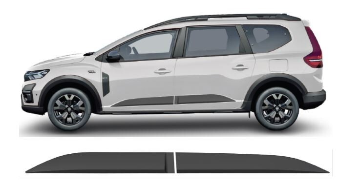 Per Dacia Jogger dal 2021 Serie Modanature Laterali Combicar